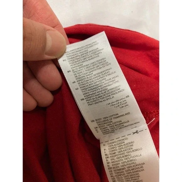 University of Nebraska Cornhuskers Adidas T-Shirt Football Sports Men's Large - Picture 14 of 16